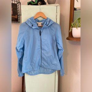 Exofficio Windbreaker Jacket, Blue, Size Small